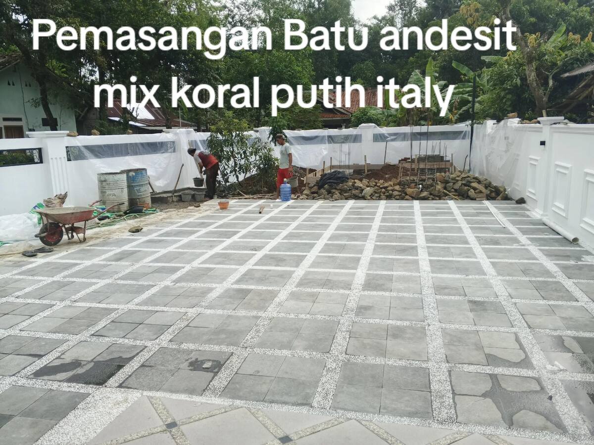 Proyek Pemasangan Andesit